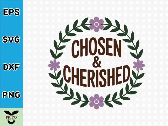 Chosen Cherished Boho Christian Shirt & T-Shirt Designs
