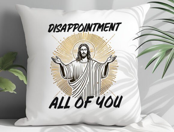Christian Jesus PNG for T-Shirt Designs