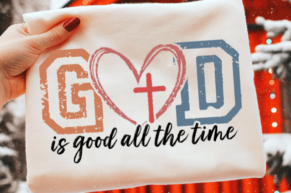 God is Good SVG: Boho Christian T-Shirt Designs