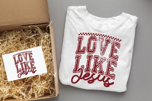 Love Like Jesus SVG PNG Design for T-Shirt Designs