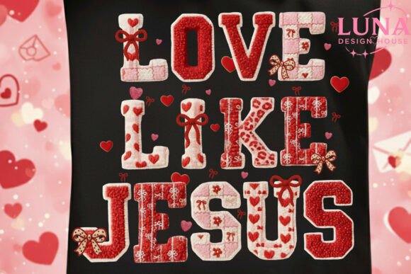 Love Like Jesus T-Shirt Designs